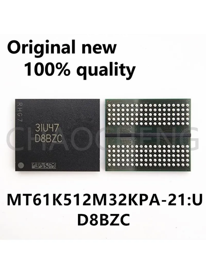 (1 szt.) 100% Nowy, oryginalny chipset D8BZC MT61K512M32KPA-21 2G GDDR6X — zdjęcie 2
