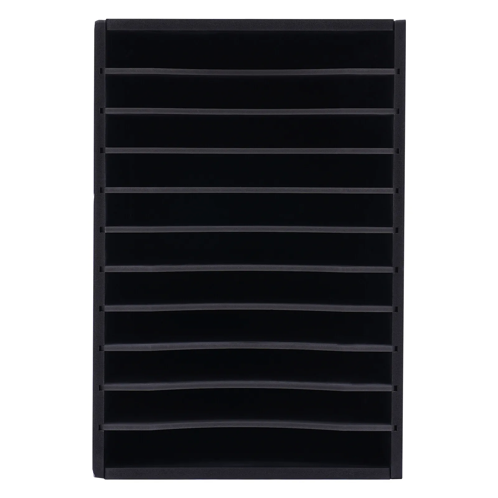 Вертикальный настольный сортировщик, 11-секционный деревянный офисный стол, держатель для файлов, органайзер