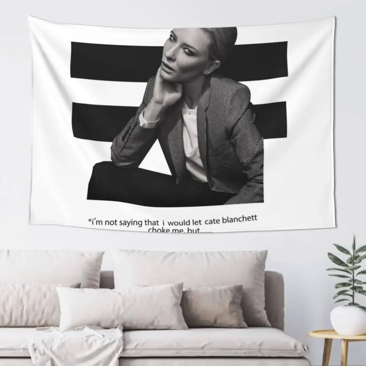 Cate Blanchett Tapestry Room Decor Wall Tapestries Tapestry