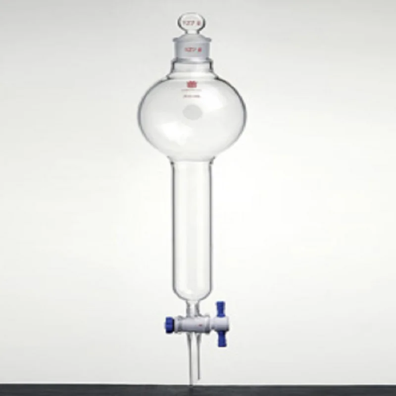 

SYNTHWARE FUNNEL SEPARATORY SURE-GRIP, Stopper Size 27#, PTFE Stopcock Bore 4mm, Borosilicate glass, F68