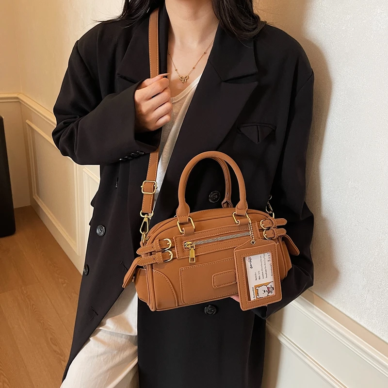 2025 Branded Y2K Top-handle Bags For Women Luxury Designer Purses And Handbags Multi Pockets Fashion Shoulder Crossbody Satchels