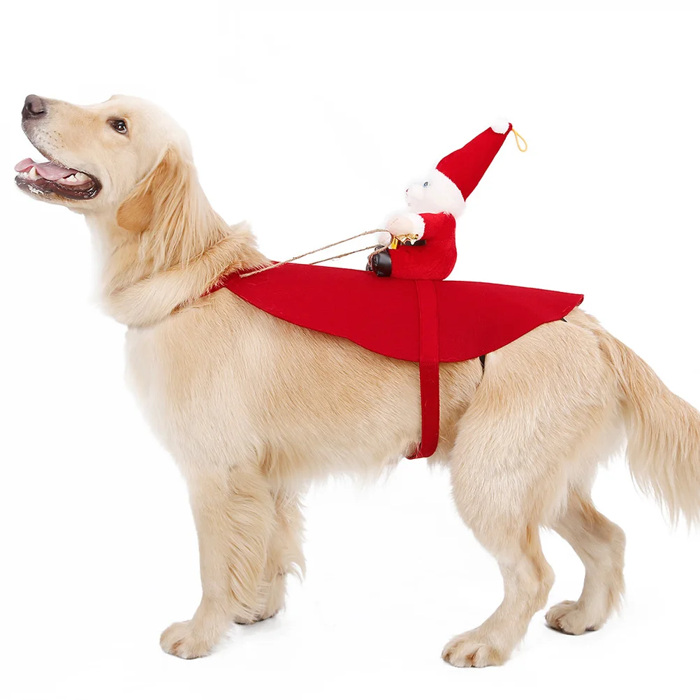 

Outfits Christmas Pet Clothes Dog Coat Costume Costumes Small for Funny Cute