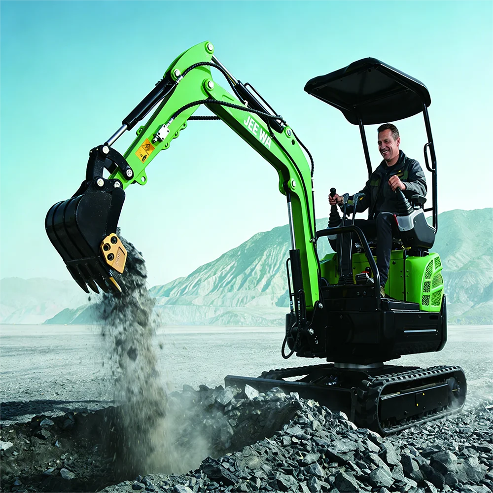 Hot-sell 1.3ton mini excavator Cab kubota engine diesel Euro5 EPA CE crawler small digger excavator china factory low price