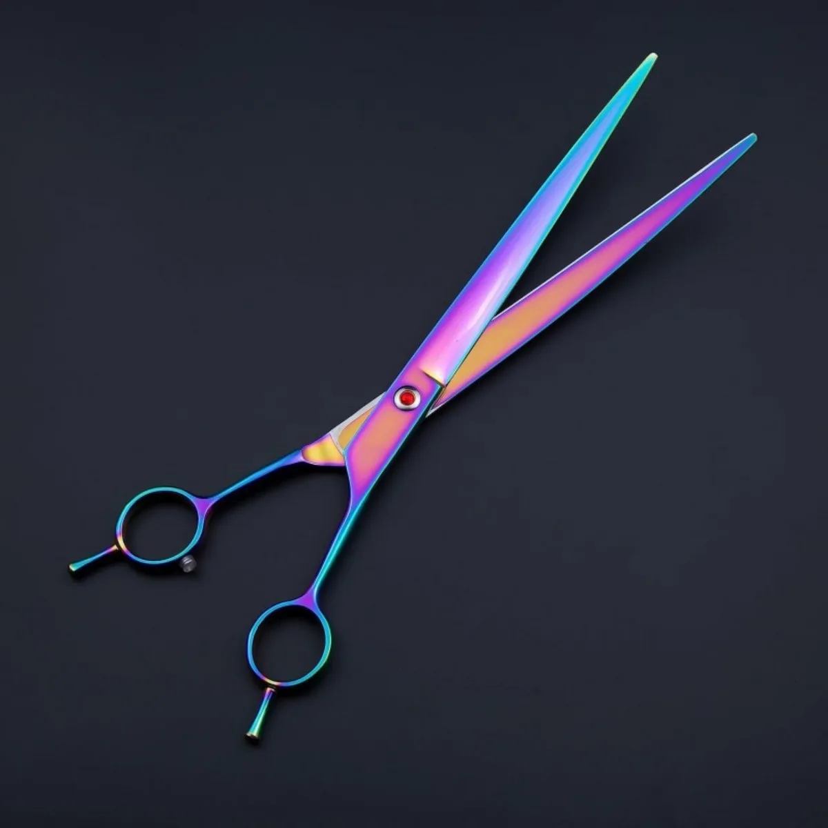 8inch Pet Grooming Scissors Double Tailed Left And Right Hands Professional  Curved Scissors Dog Cat  Trimming Cutting Shears