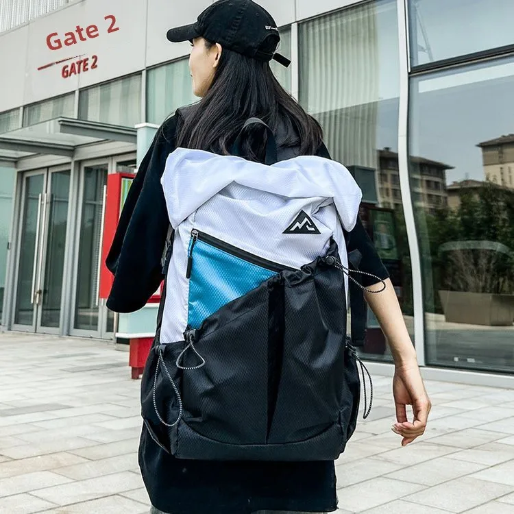 Nuova borsa da arrampicata all'aperto Grande capacità ex Viaggi Escursionismo Sport impermeabile Bapa Cuter Bag Tracolla in tessuto di bue