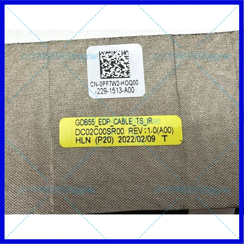 New For Dell Precision 7560 M7560 Screen Cable GDB55_EDP_TS_IR 4K Screen Cable 0PF7W2