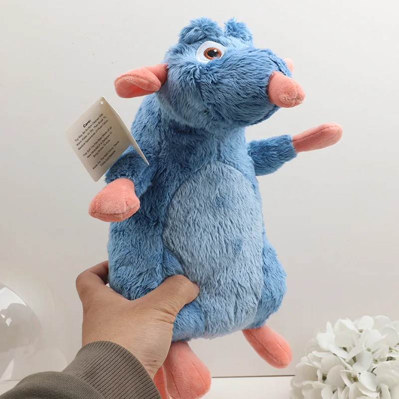 

12inch Kawaii Remy Disney Ratatouille Plush Toys Stuffed Animals Mouse Doll Figure Cute Room Decor Anime Things Xmas Gift Kids