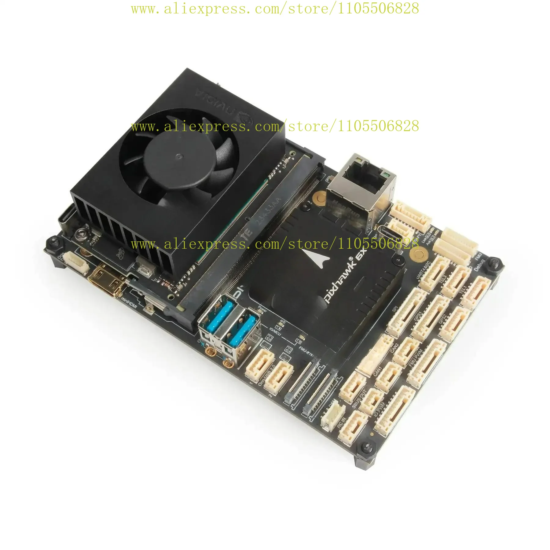 Holybro Pixhawk Jetson Baseboard Combines the Power of Pixhawk & Nvidia Jetson in a Single Board