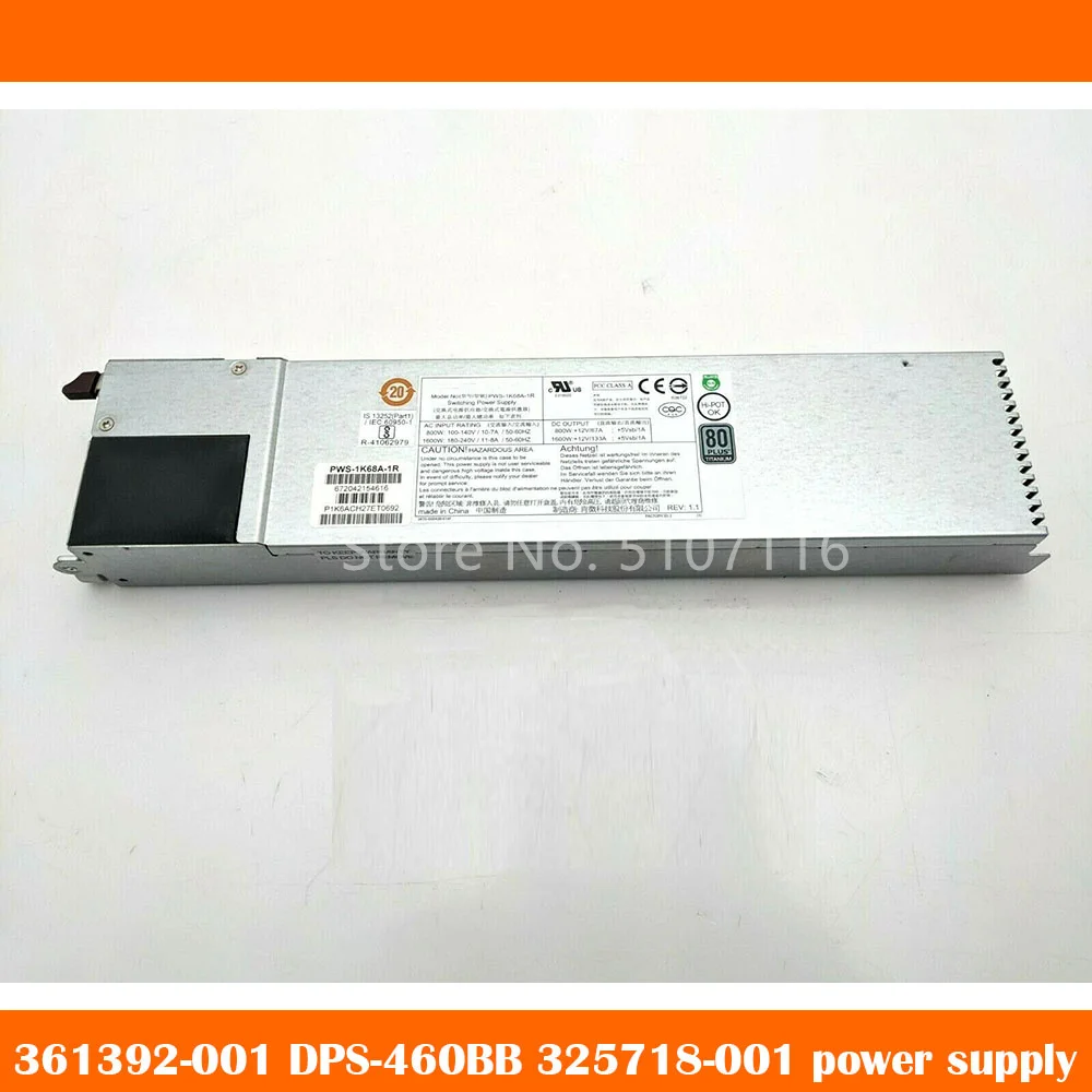 For PWS-1K68A-1R 1620W Server Redundant Power Supply