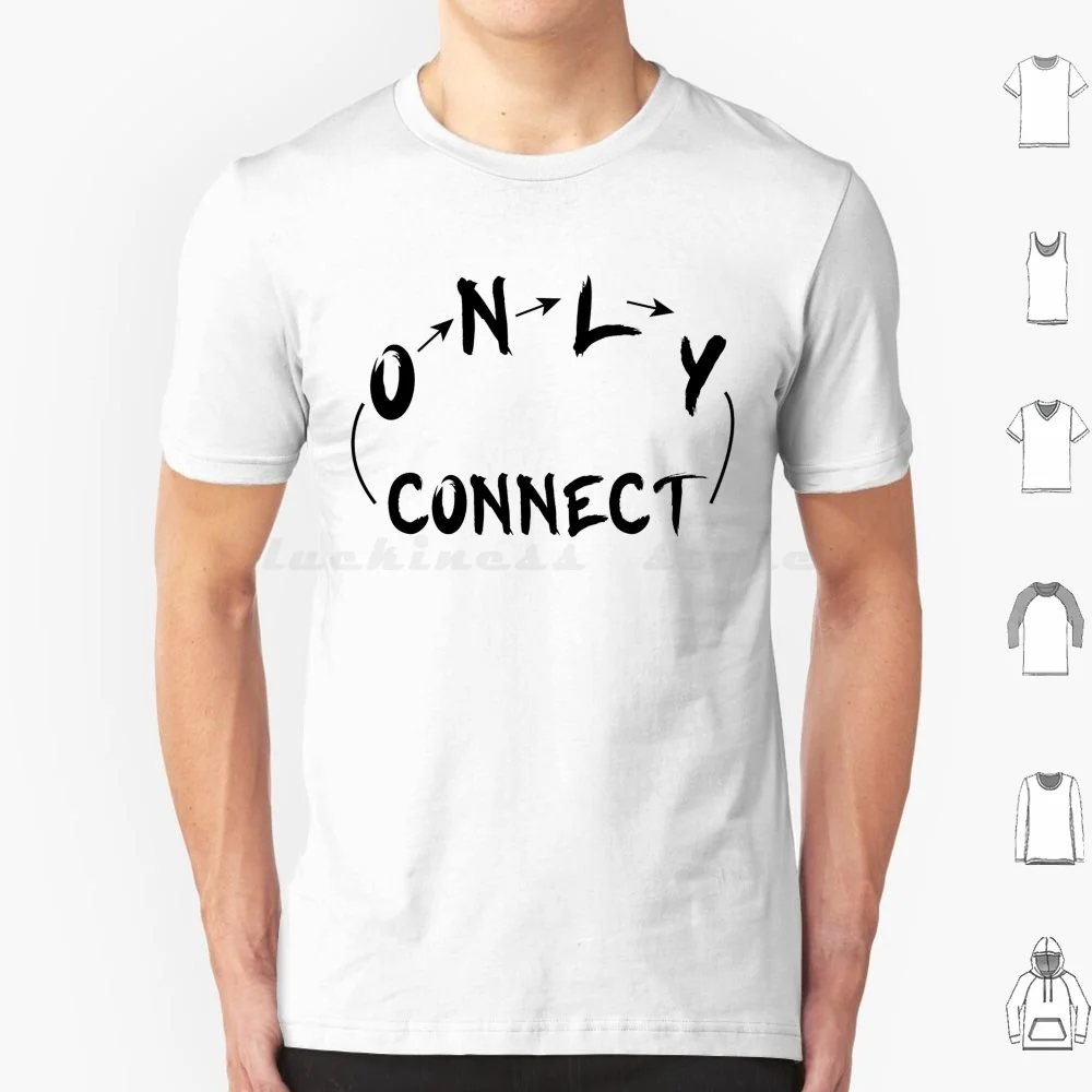 Camiseta Only Connect, talla grande, 100% algodón, Only Connect, Only Connect, Only Connect, Connect, Quiz Show, programa británico, televisión británica, Bbc2