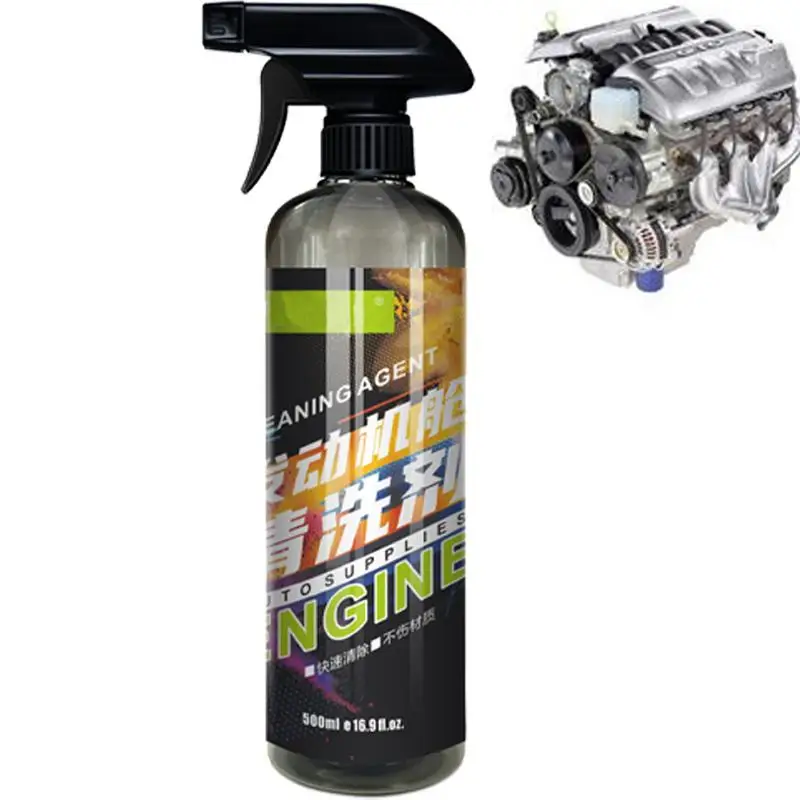 500ml Engine Carbon Deposit Remover Engine Compartment External Care Agent Engine Compartment Degreaser No Need To Wash