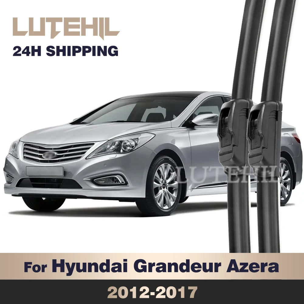 

Wiper Front Wiper Blades For Hyundai Grandeur Azera HG 2012-2017 2013 2014 2015 2016 Windshield Windscreen Front Window 26"+18"