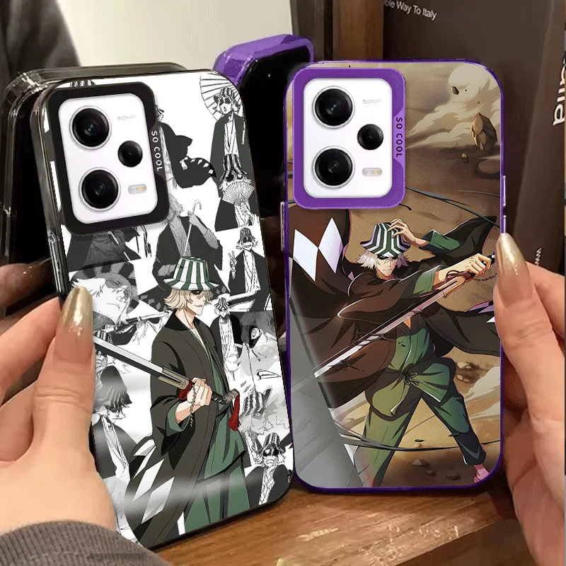 Bleach Kisuke Urahara Soft Phone Case for Samsung Galaxy S24 S25 FE S26 Edge S23 Ultra S22 Plus S21 + Shockproof Cover Back Shel