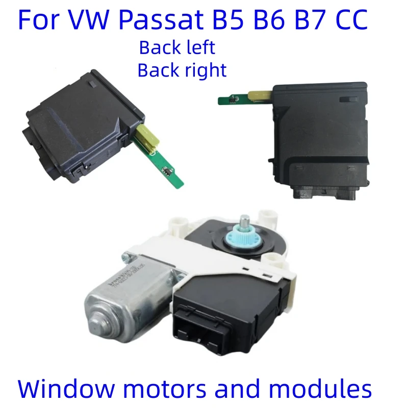 Image of Passat CC Neuer Heckscheibenmotor und Modul 1K0959794L/Q 1K0959795L/Q 3C8959703D/B 3C8959704D/B 3C8959795/B 3C8959794/B