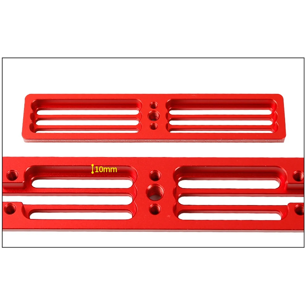 Scaled Shrew Vixen-Style Dovetail Plate 60-400mm - Red Camera Mount Bar for Star Trackers DSLR Astrophotography Graduated Ruler