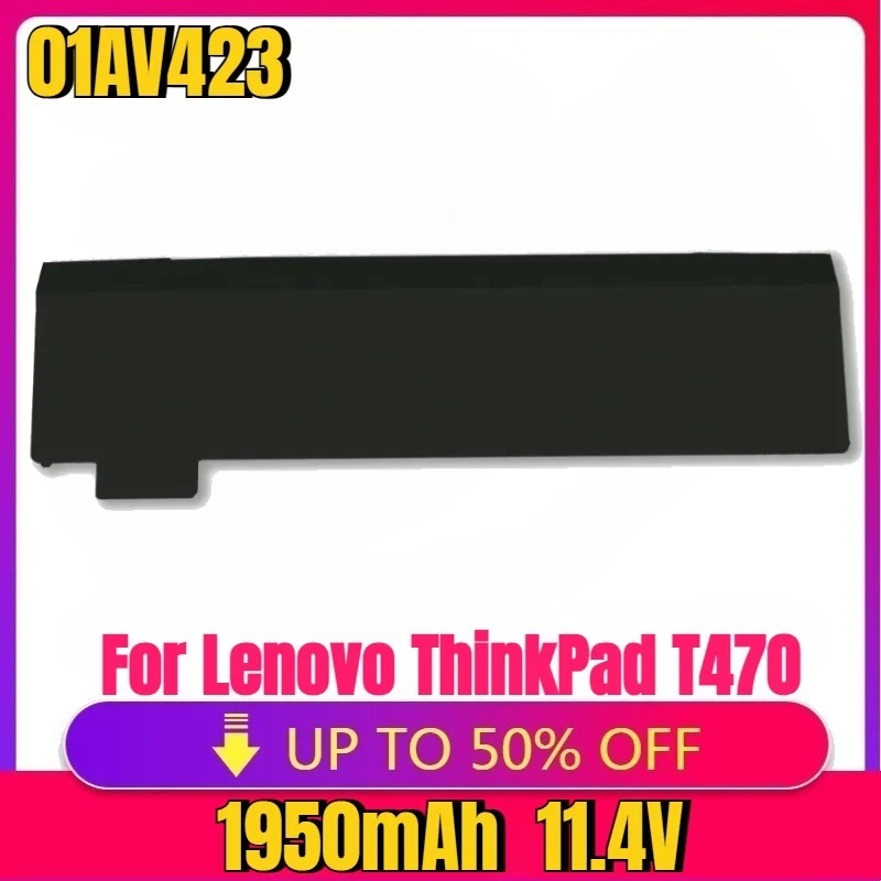 

01AV423 11,4 В 24 Втч 1950 мАч аккумулятор для ноутбука Lenovo ThinkPad T470 T480 T570 T580 A475 A485 P51S P52S TP25 Series 01AV427 61++