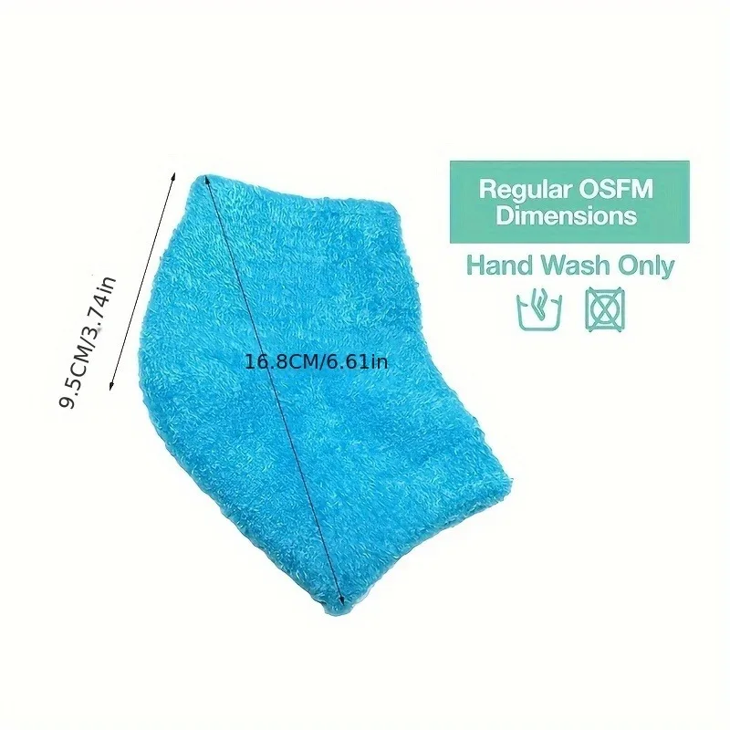 Moisturizing Gel-Lined Heel Socks, 2pcs Toeless Fuzzy Spa Socks