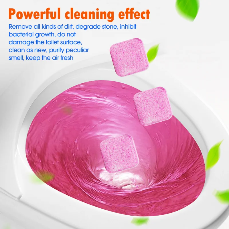 Cleaning Effervescent Tablet Solid Cleaner for Washing Tank Machine Laundry Deep Cleaning Detergent Remover Toilet Cleaning Tool