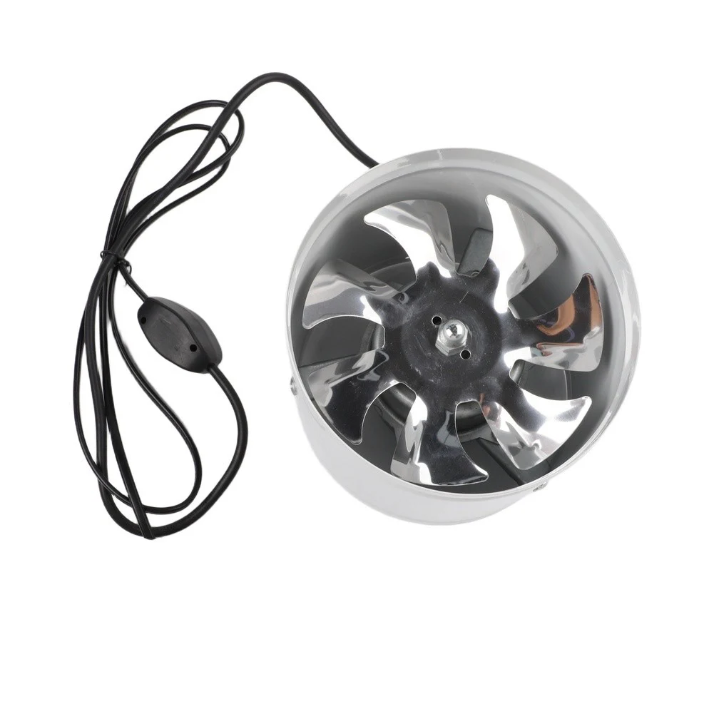 6 Inch Two Way Extractor Fan 150mm Duct Pressurized Blower For Bathroom Kitchen Smoke Ventilation Iron Shell HVAC Parts