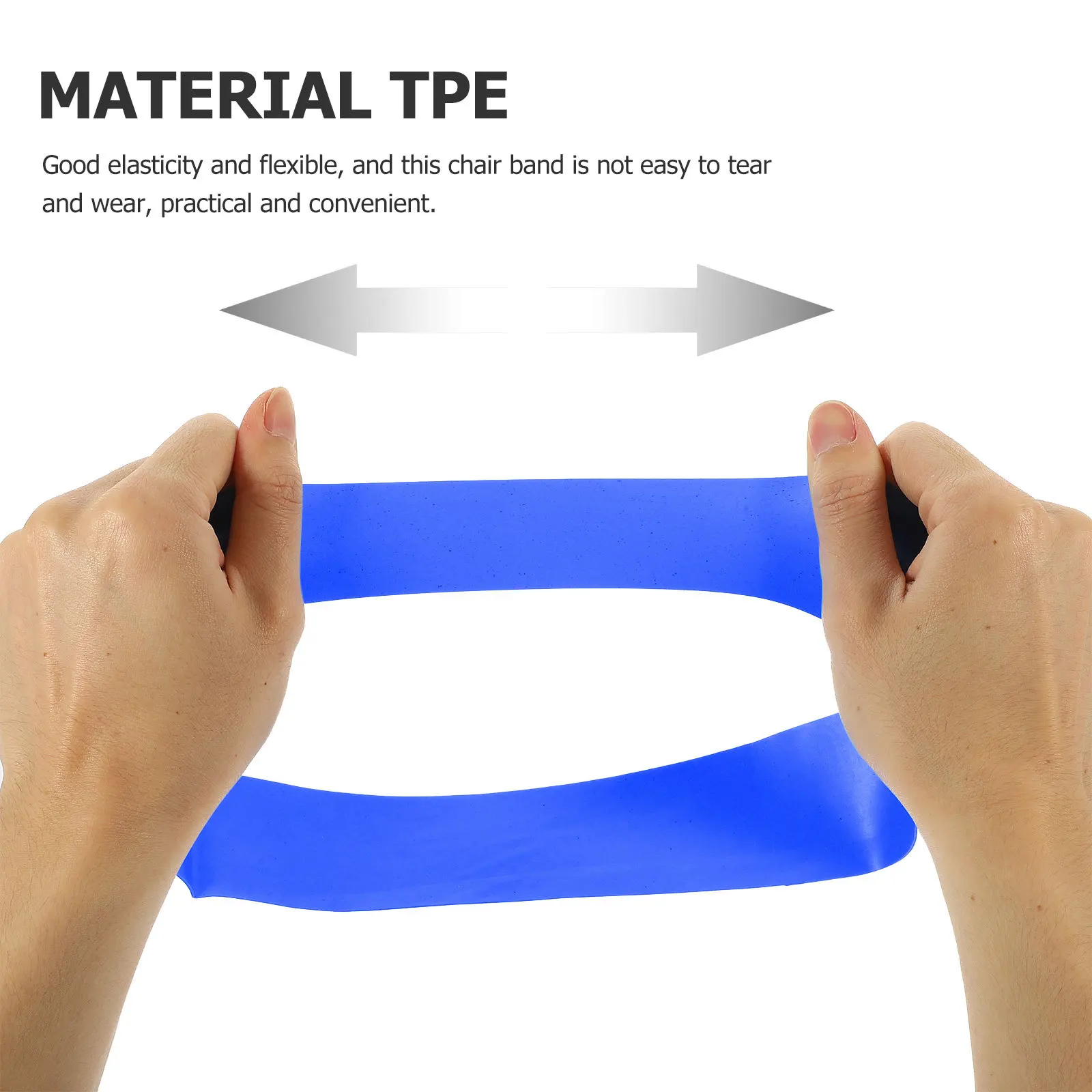 

10Pcs Stretchy Chair Bands Elastic Colored Straps for Chair Legs Anti-Fatigue Support for with Fidgety Feet Easy Install No