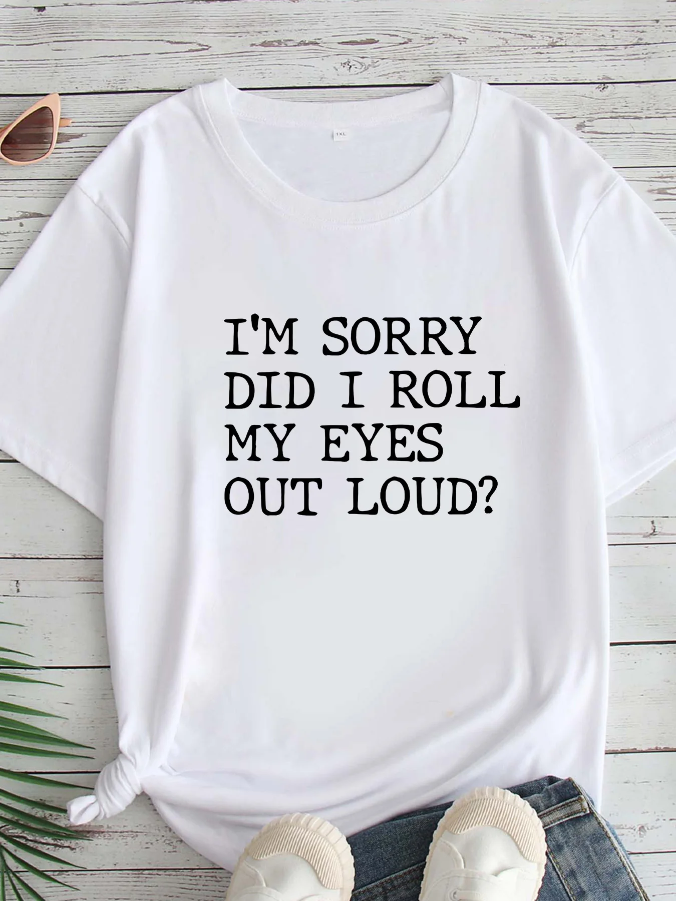 

Женская футболка большого размера с принтом, круглым вырезом и короткими рукавами, размеры 1-7XL, удобный повседневный топ в европейском стиле