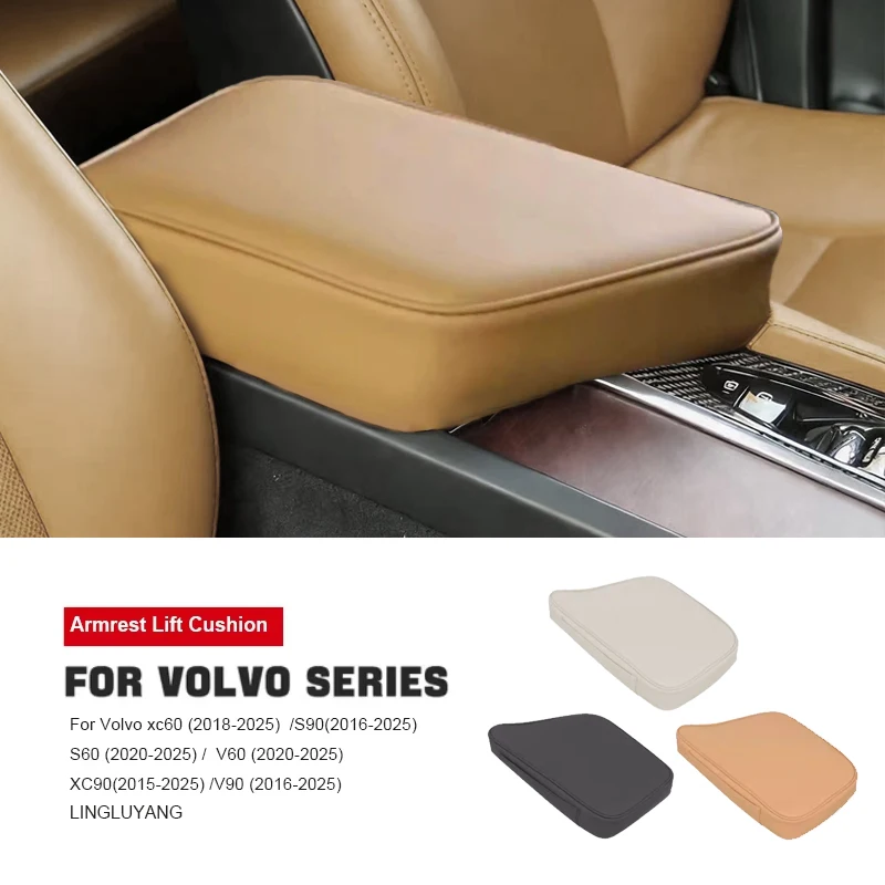 

Armrest Lift Cushion For Volvo XC60 S90 XC90 V90 S60 V60 Interior Decoration Car Accessories Parts