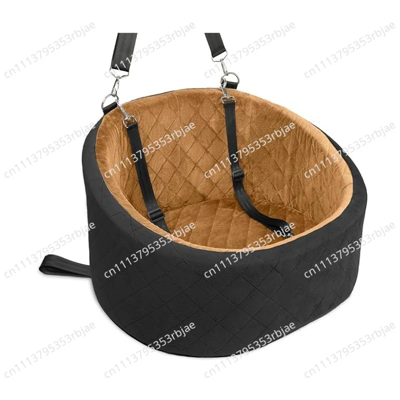 Washable Small Dog Car Seat Bed Portable Pet Carrier Safety Travel Kennel Dog Car Seat Cover for Cars