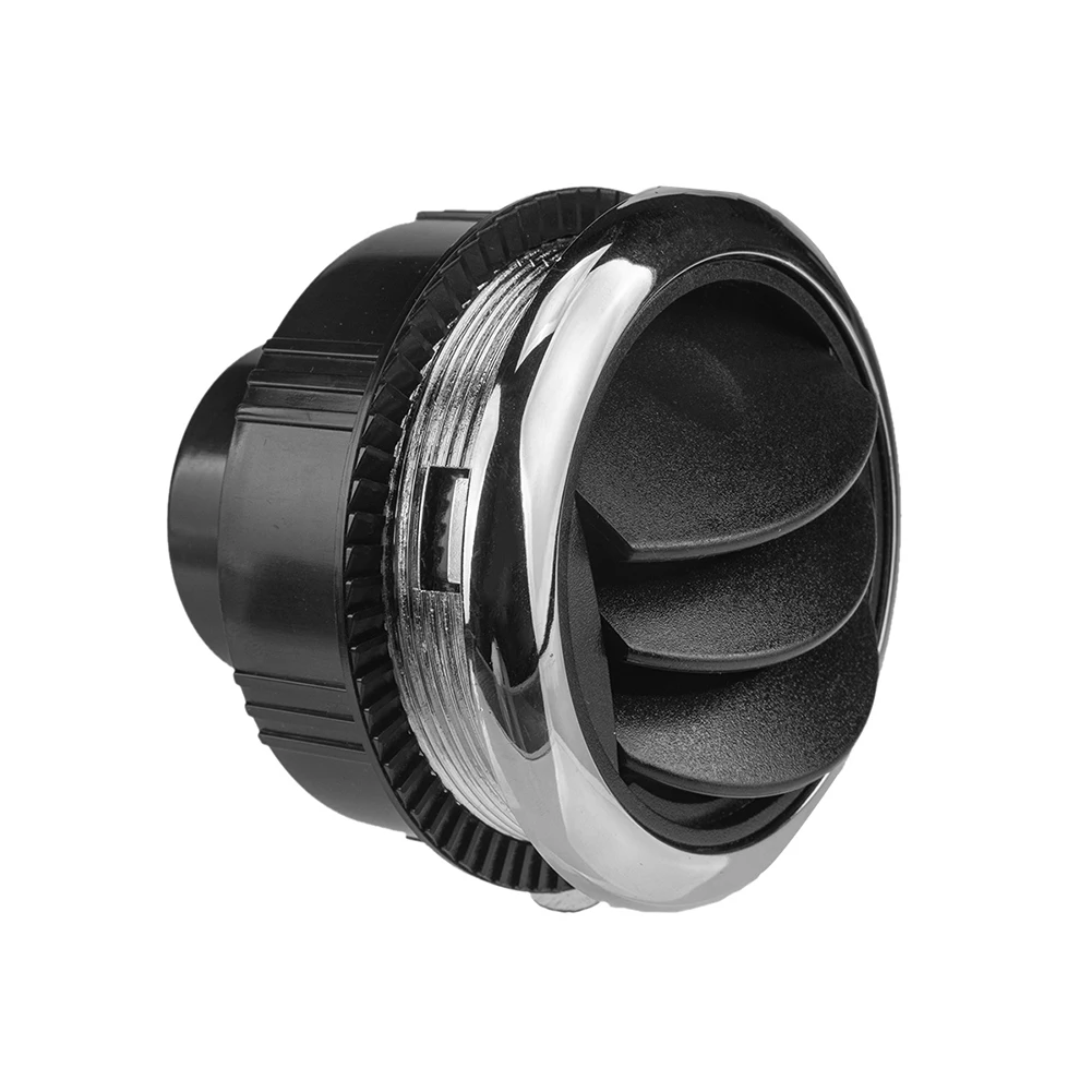 RV حافلة مدرب سيارة تكييف الهواء المخرج 2.95 بوصة A/C تنفيس الهواء منفذ تكييف الهواء العالمي مع الكروم اكسسوارات السيارات