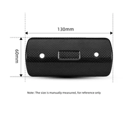 Motorcycle Exhaust Pipe Carbon Fiber Protector Heat Shield Cover Guard Anti-scalding Cover For CB650F Z900 TMAX530 CB400 XMAX300
