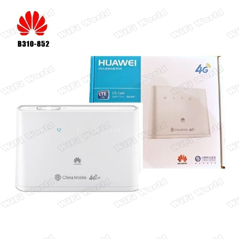 Odblokowany Huawei B310AS-852 4G CPE Router Plus antena karty Sim Modem