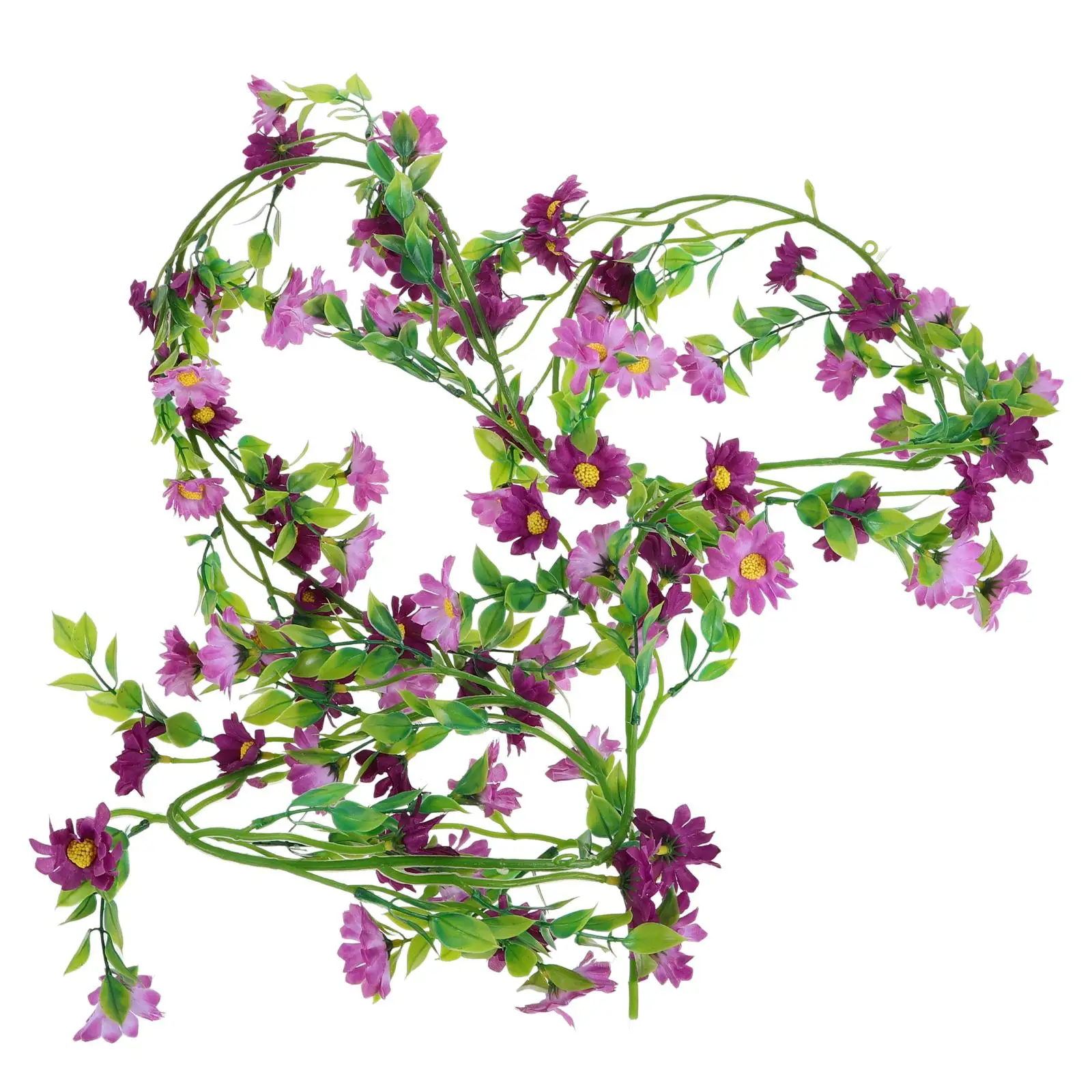 

Simulated Daisy Vine Artificial Flowers for Home Balcony Decoration Plastic Vines Spring Summer Vine Theme