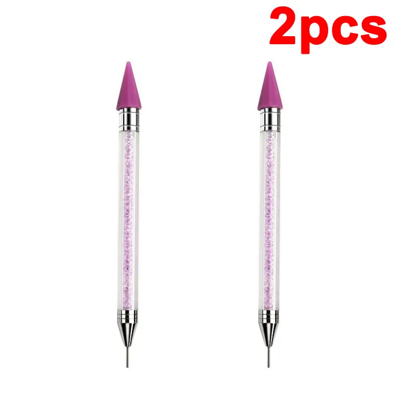 Strass-Applikator-Stift Nagelpunktierer Strass-Picker Wachsstift Diamant-Picker-Stift für Strass-Punktierwerkzeug DB04