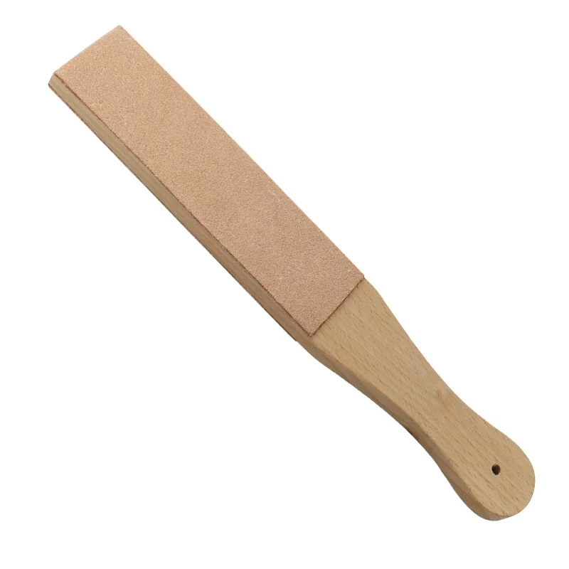 DIY Leather Tool Sharpening Board with Sharpening Paste Rotary Cutter Vegetable Tanned Leather Care Kit for Craftsmen
