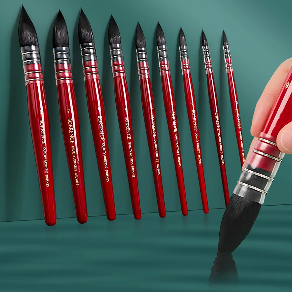 1Pcs Artist Hand-Painting Drawing Brushes Professional Watercolor Brush Pen for Water Color Painting Drawing School Art Supplies