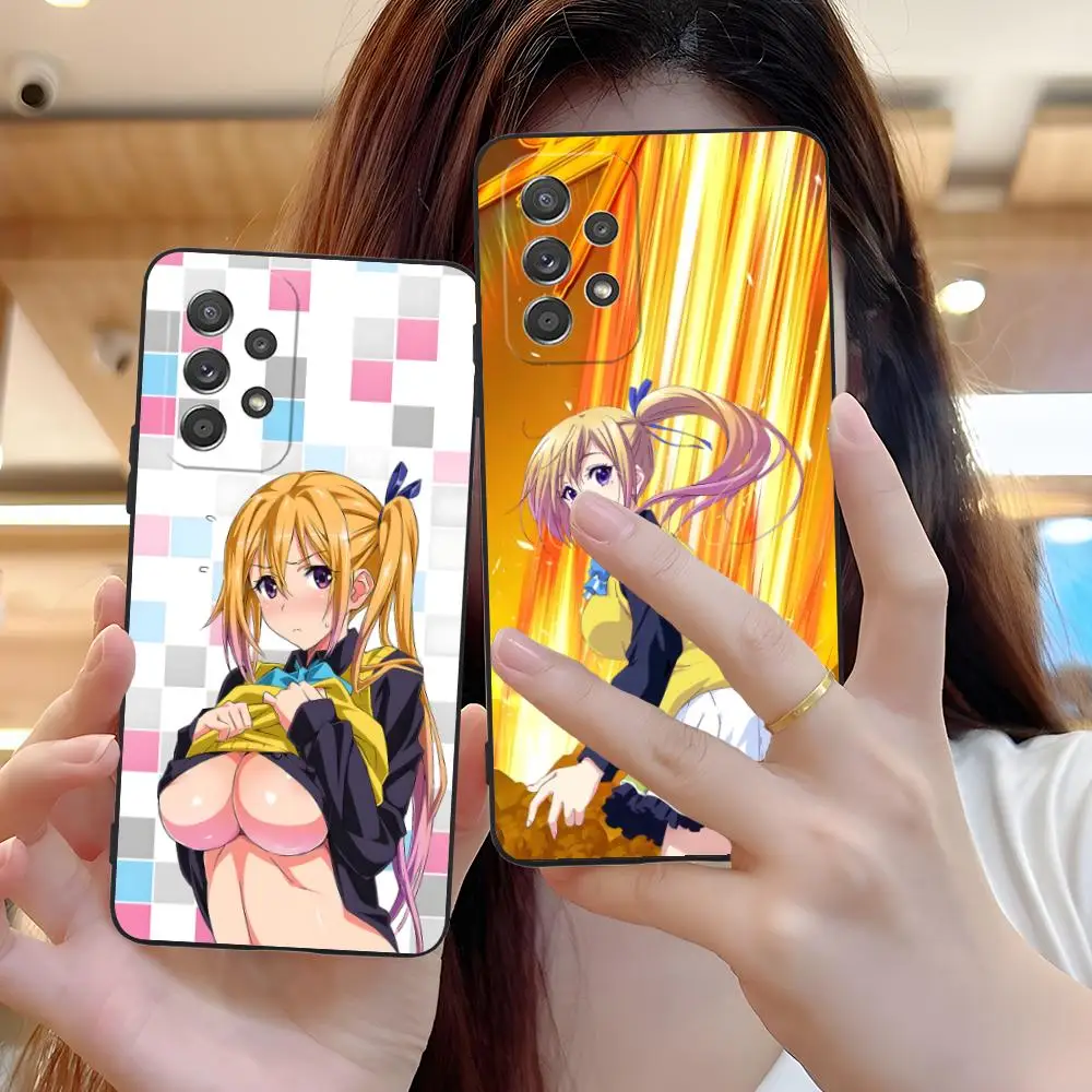 Kawakami ماي أنيمي قضية الهاتف لسامسونج غالاكسي A73 72 71 70 56 55 54 53 52 36 35 34 23 16 15 5G اللون الغطاء الواقي جميلة #2