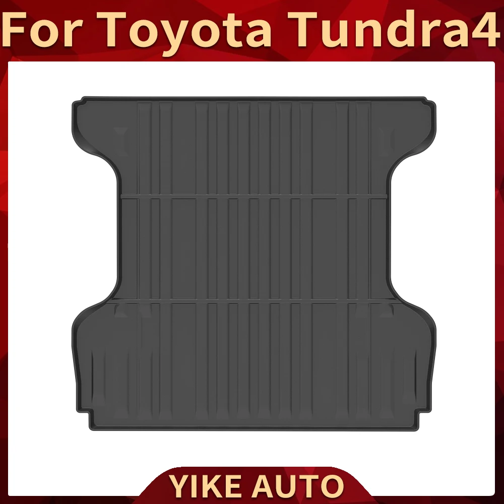 

For Toyota Tundra 2014-2024 Auto Car Cargo Liner All-Weather TPE Non-slip Trunk Mats Waterproof Tray Trunk Carpet Accessory