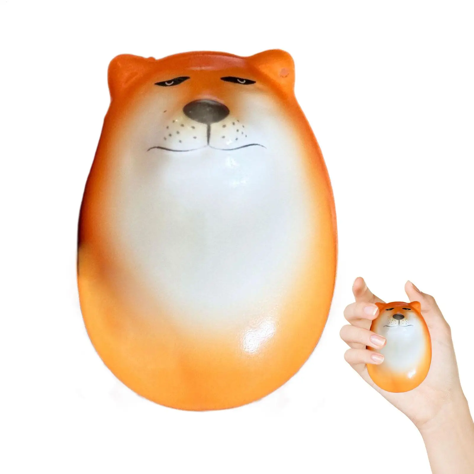 

Сжимаемые игрушки для детей, забавная собака, сенсорная игрушка-непоседа, медленно растущая, успокаивающие фигурки животных, декор для стола для праздника, дня рождения, путешествий