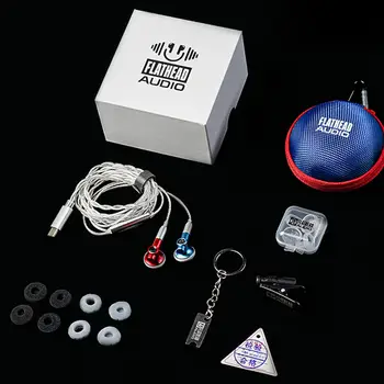 廣達HIFI工作室耳塞式平頭音訊HIFI有線耳機遊戲耳機3.5/4.4/Type-c HIFI耳機 10 最佳銷售 高傳真耳機 - №1