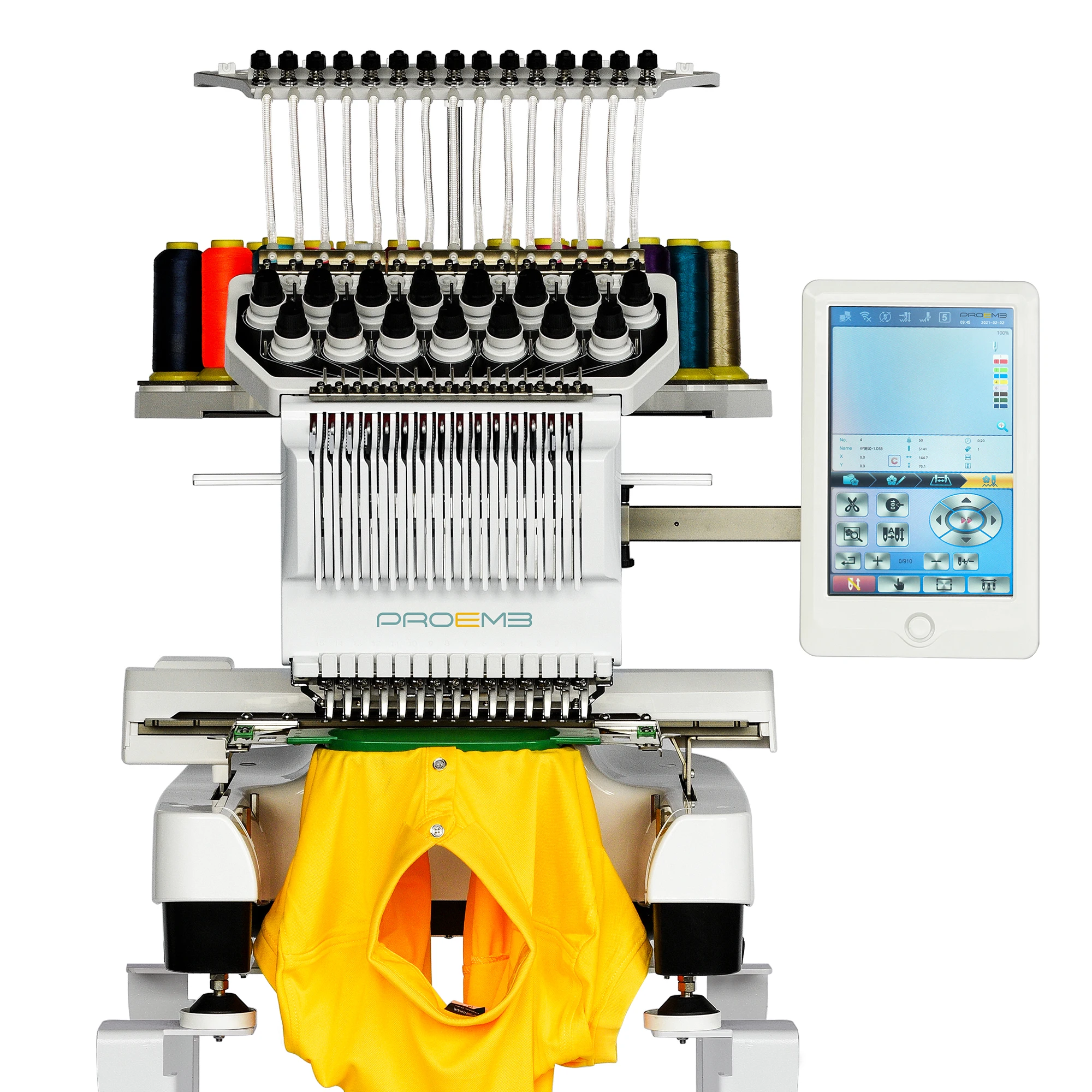 PROEMB High Quality Single Head Embroidery Machine Industrial Embroidery Machine