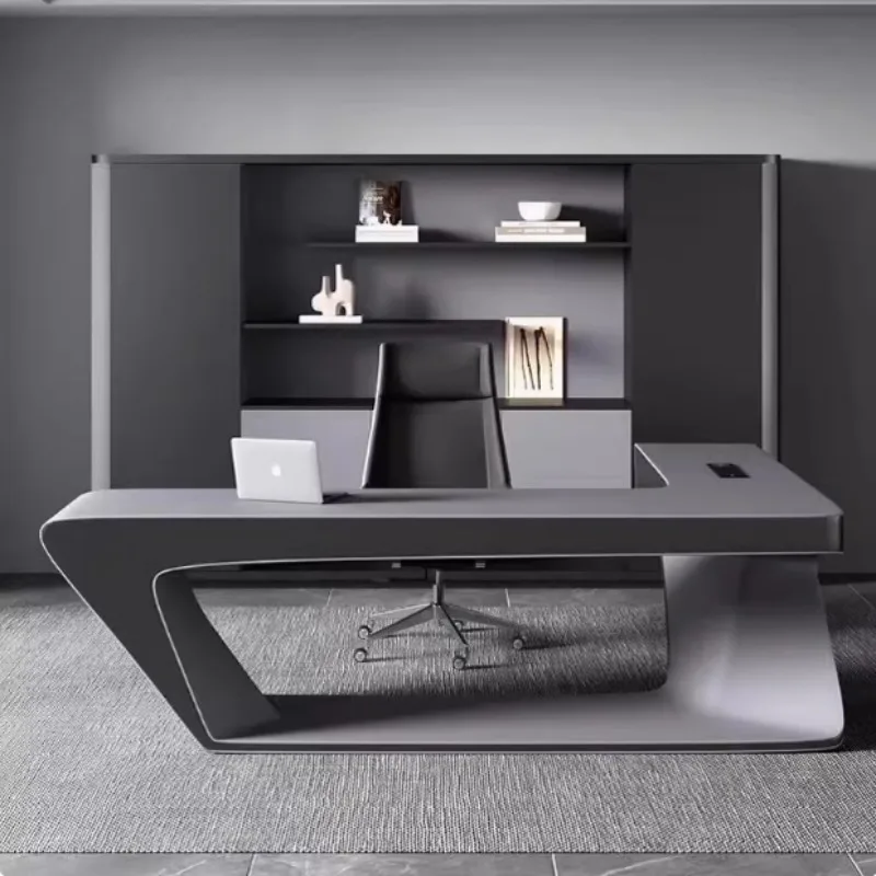 

Designer Art Office Desk Quality Unusual Executive Luxury Computer Desks Standing Secretary Bureau Meuble Office Furniture