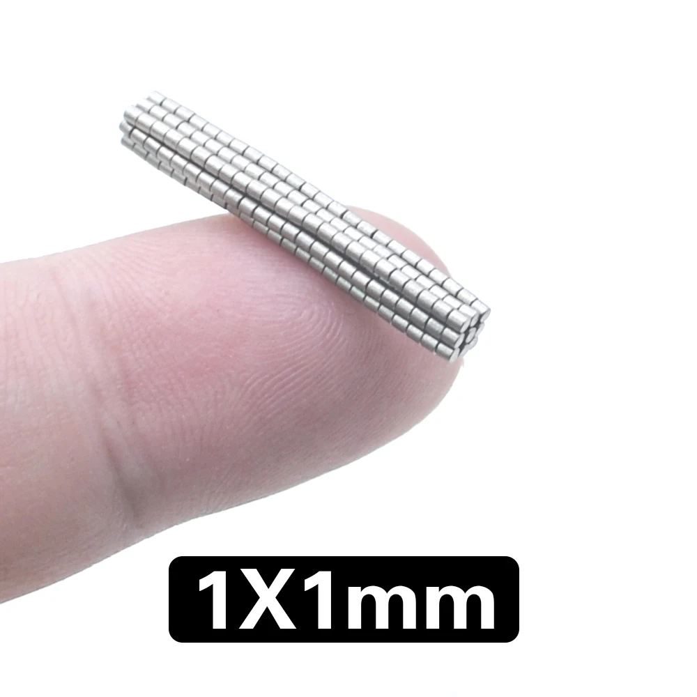 30pcs Mini Small N35 Round Magnet 1x1 2x1 2x2 2x3 3x1 3x3 3x2 mm Neodymium Magnet Permanent NdFeB Super Strong Powerful Magnets