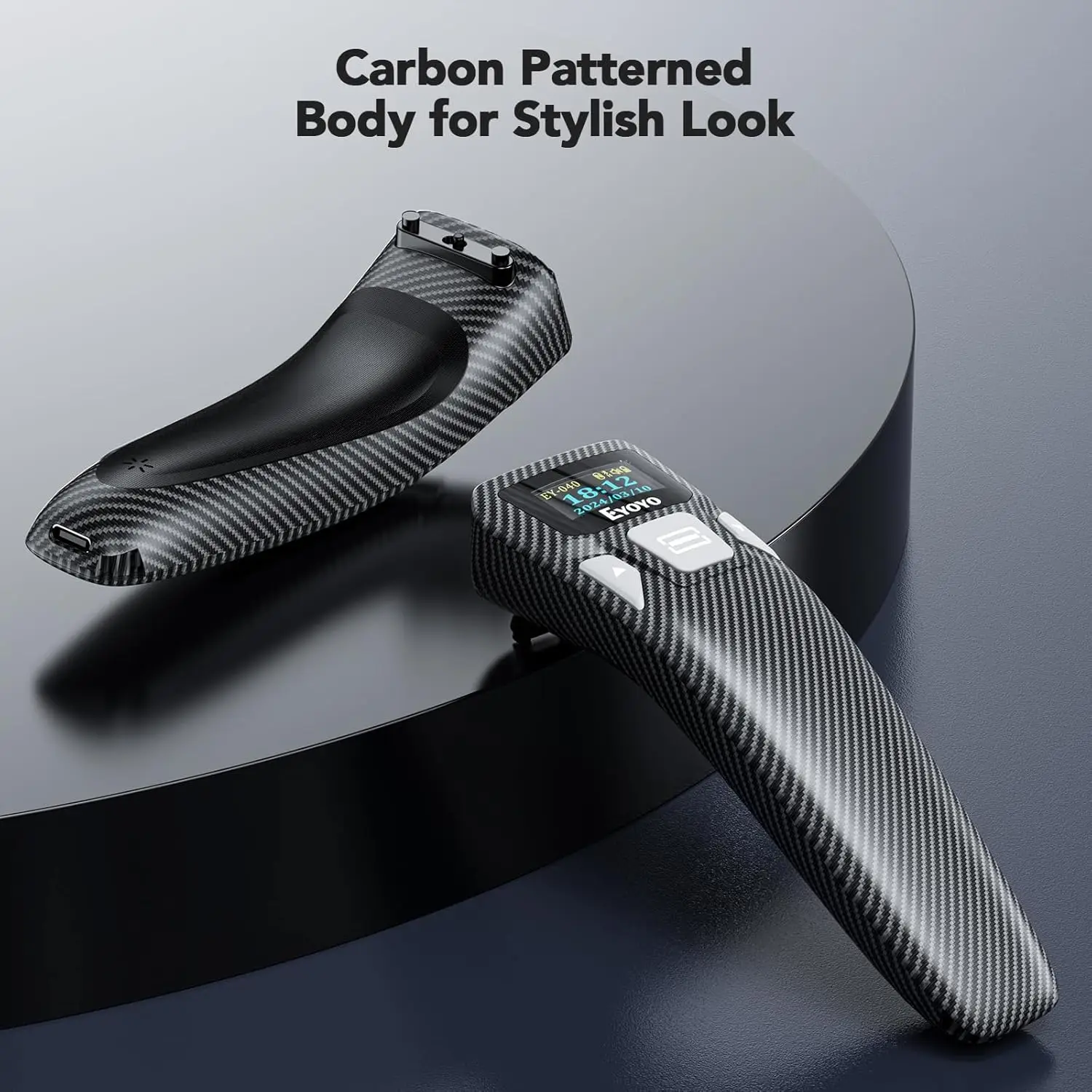 

Eyoyo EY-040 Портативный 2D Bluetooth-сканер штрих-кода 4 цвета Умный цифровой дисплей для настройки беспроводного 1D UPC сканера QR-кода