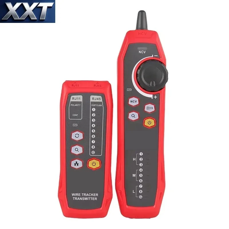 XXT Professional Cable Tracer Wire Tester, Multi-functional Tool to Detect Open, Short Circuit and Polarity for Cable Inspection