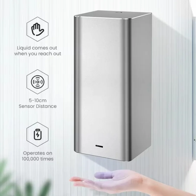 Hot Sell Soap Dispenser Automatic Hand Sanitizer Hands Free Foam Soap Dispenser Digital Display Touchless Liquid Soap Dispenser