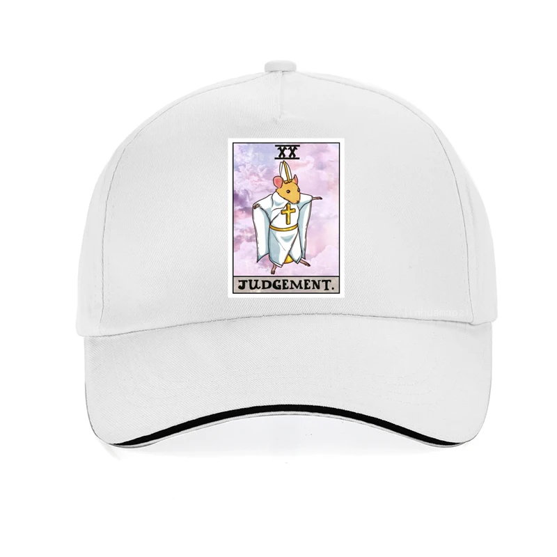 Dorime Rat Judgement Tarot Card baseball cap Fashionan Summer casual sun hat