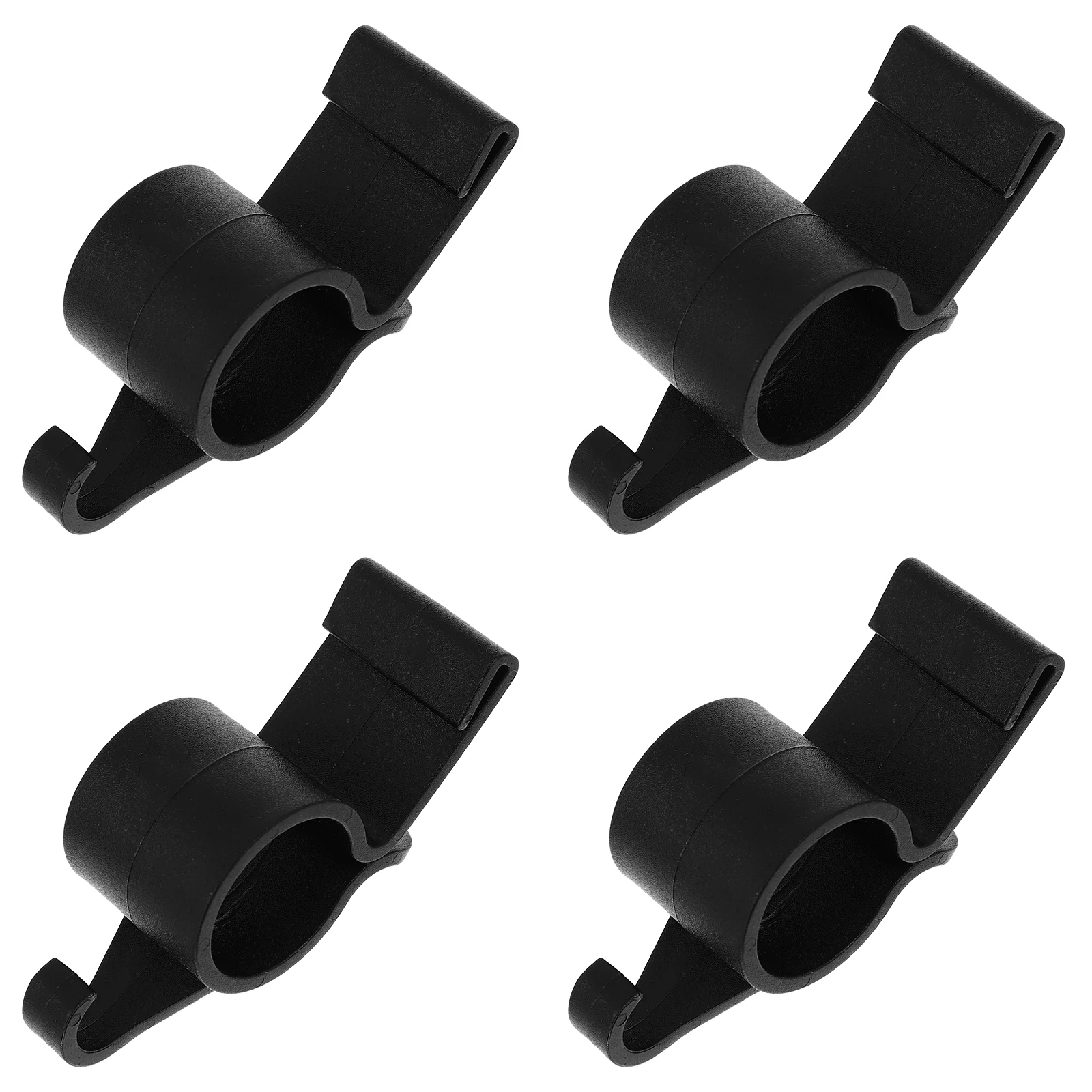 

4 Pcs Car Hook Trunk Hooks Bracket Headrest Auto Hanger Stand Abs Umbrella Holder