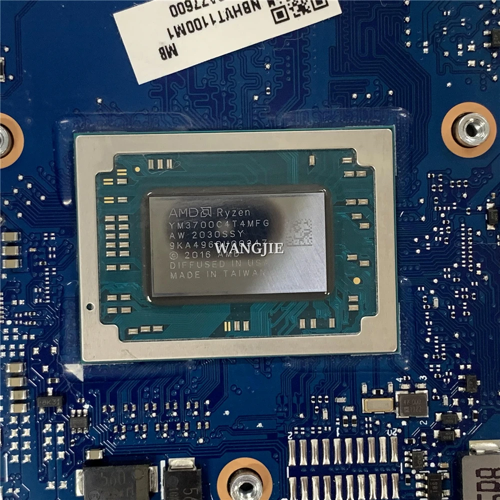 Imagem -03 - Placa-mãe do Portátil para Acer Placa-mãe A31423 A315-23 Daz8emb18a0 Nbhvt1100m A51546 Cpu 8g Ram 100 Funcionando