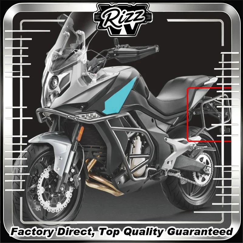 650MT Motorcycle Accessories Saddlebag Side Toolbox Bracket Top Case Luggage Pannier Rack 650-MT Fit For CFMOTO 650 MT