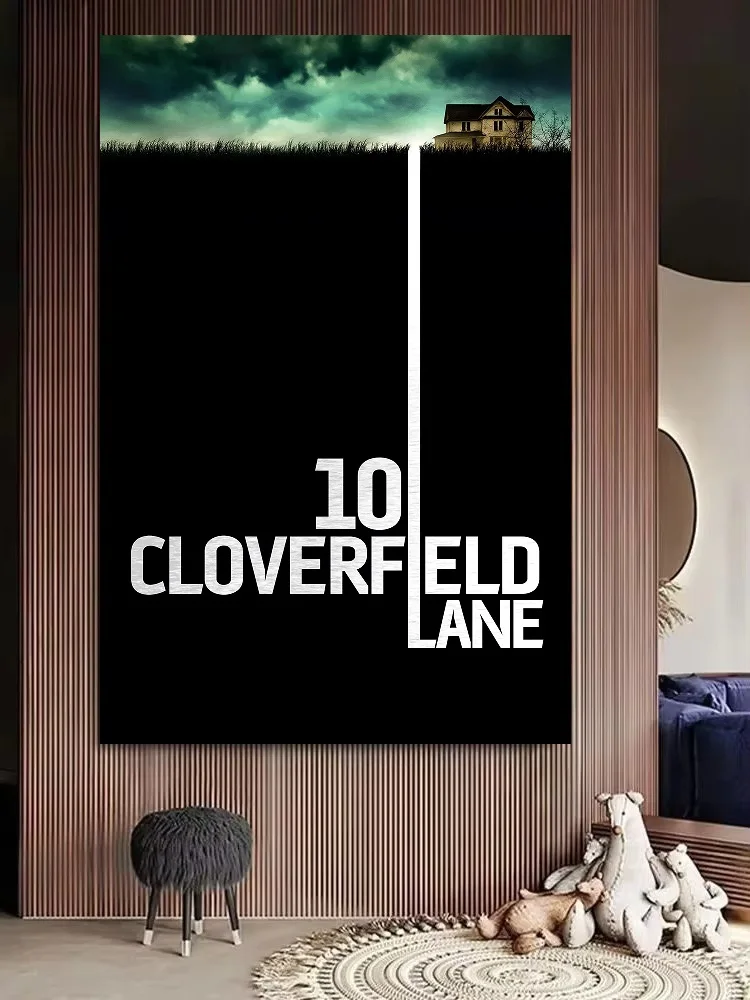 10 Cloverfield Lane (2016) Movie, Print Art Canvas Poster, For Living Room Decor Home Wall Picture