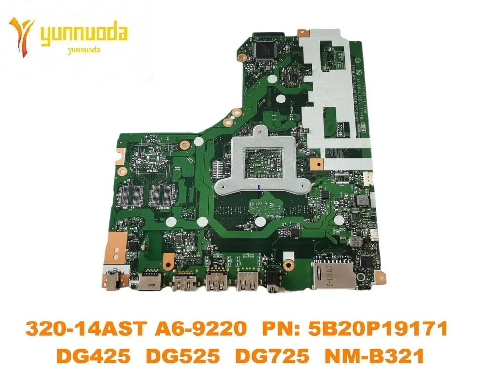 Original for Lenovo IdeaPad 320-14AST Laptop  motherboard  A6-9220  PN 5B20P19171  DG425  DG525  DG725  NM-B321 tested good free